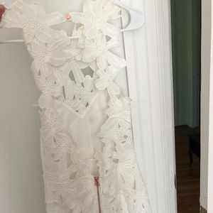 Free people Jessa lace mini dress by Saylor